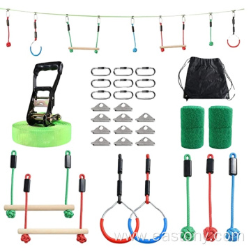 GIBBON Ninja Obstacle Course Line Kit 40ft Slackline